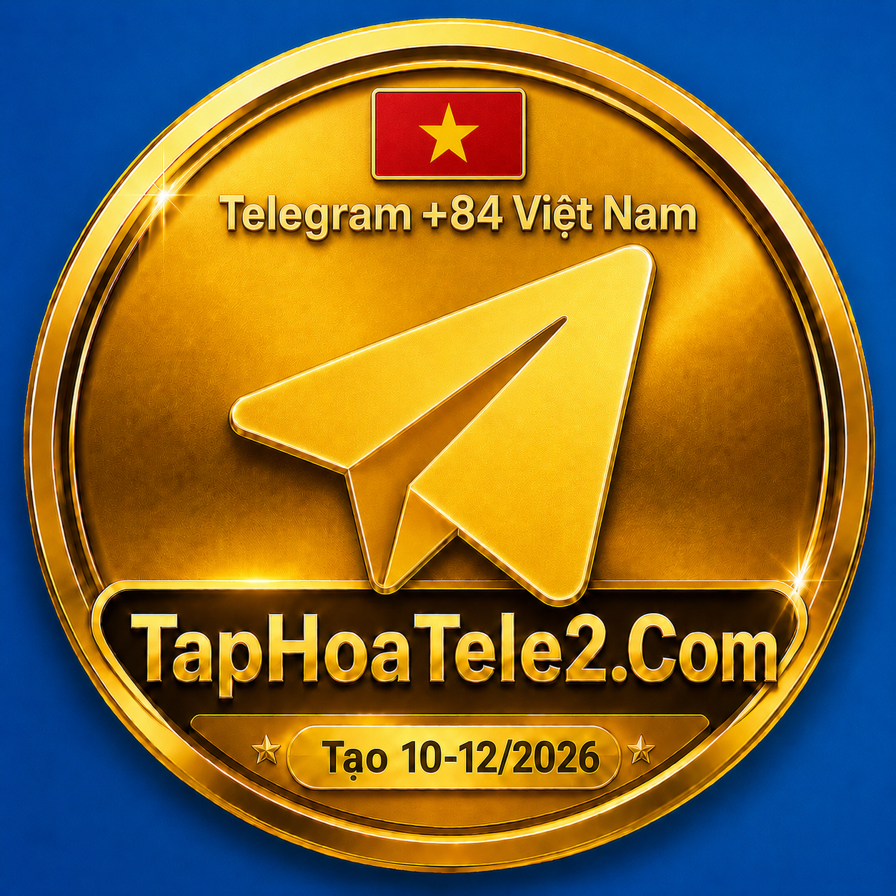 Telegram OTP +84 Tạo 10-12/2026
