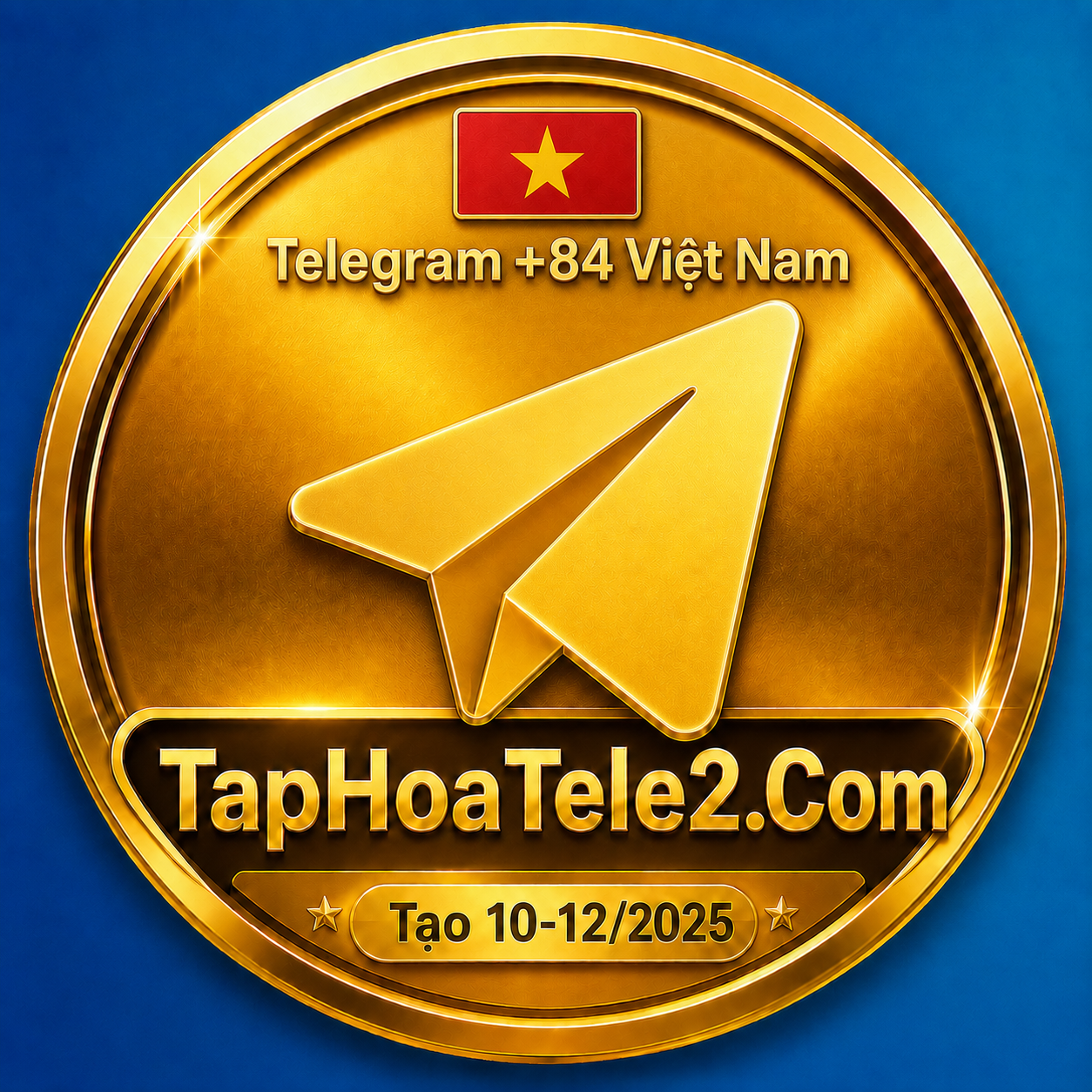 Telegram +84 OTP Tạo 10-12/2025